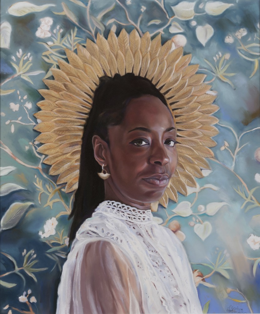 Hollyhocks and the Tor